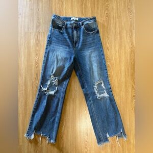 Risen Kick Flare Jeans